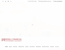 Tablet Screenshot of bovellfinancial.com